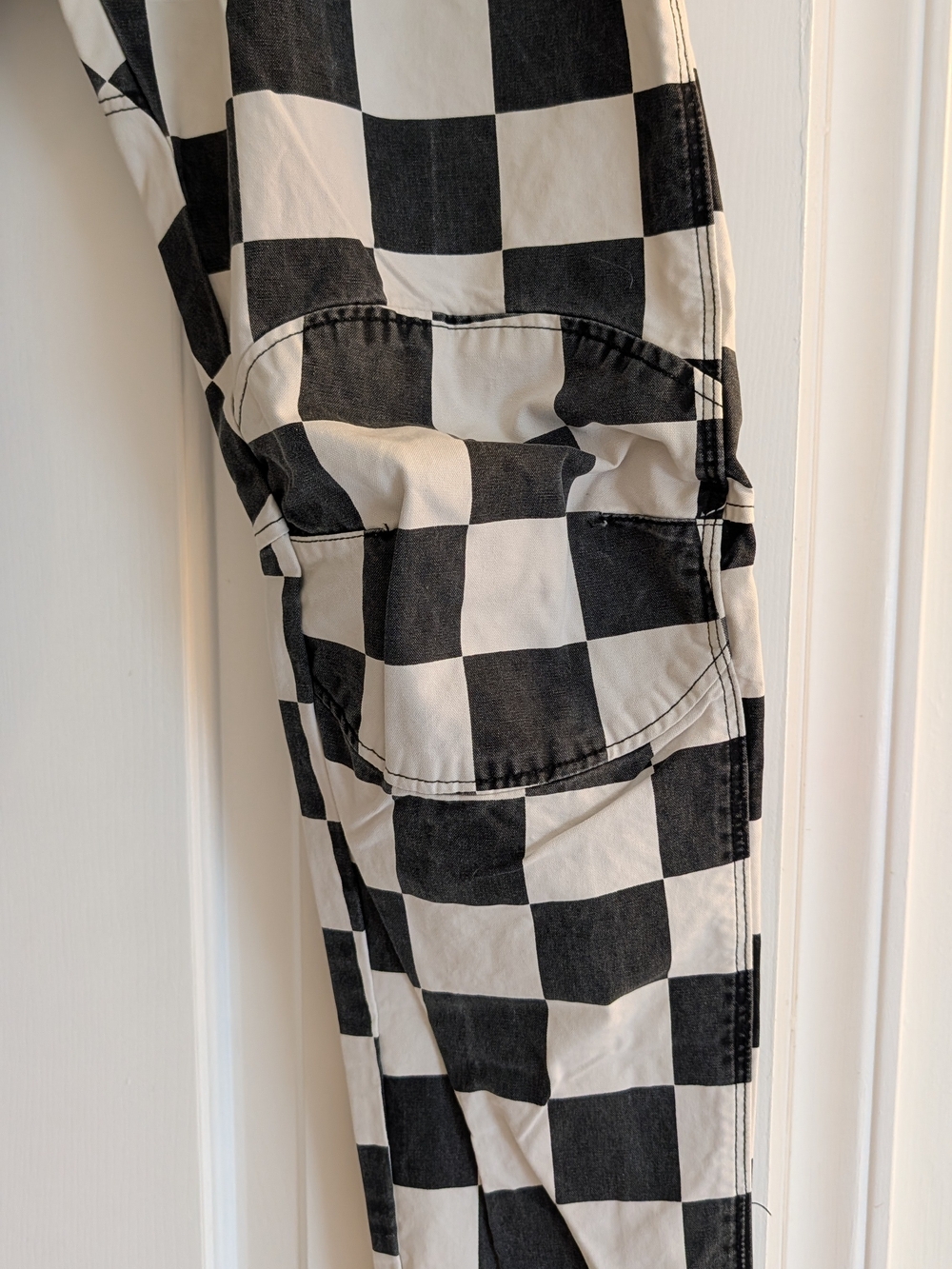G-Star RAW Black and White Checker Cargo Pants Pharrell Willams Collab - Picture 14 of 14